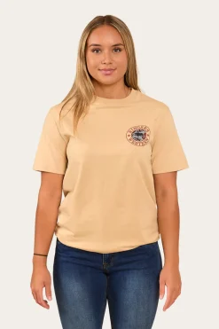 New Ringers Western Walkabout Warrior Unisex T-Shirt - Dark Sand