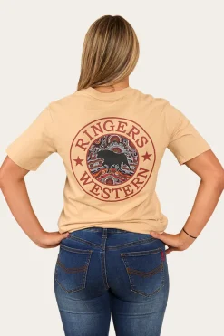 New Ringers Western Walkabout Warrior Unisex T-Shirt - Dark Sand