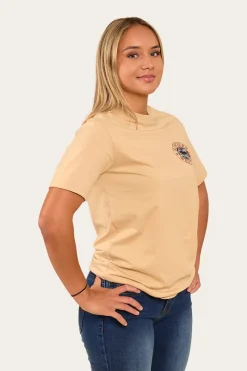 New Ringers Western Walkabout Warrior Unisex T-Shirt - Dark Sand