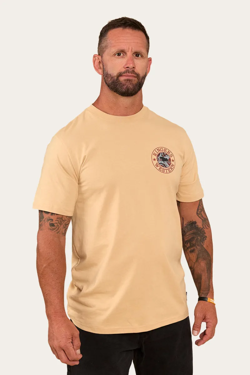 New Ringers Western Walkabout Warrior Unisex T-Shirt - Dark Sand