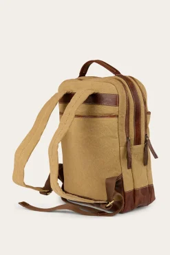 Outlet Ringers Western Waxicanvas Backpack - Sand