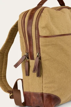 Outlet Ringers Western Waxicanvas Backpack - Sand