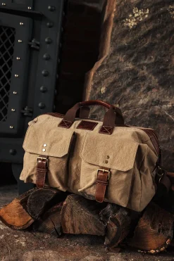 Outlet Ringers Western Waxicanvas Duffle - Sand