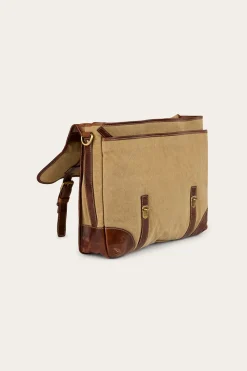 Outlet Ringers Western Waxicanvas Messenger - Sand