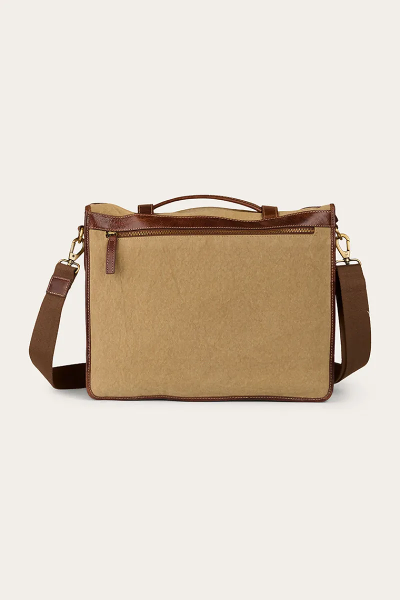 Outlet Ringers Western Waxicanvas Messenger - Sand