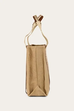 Best Ringers Western Waxicanvas Tote Shopper - Sand