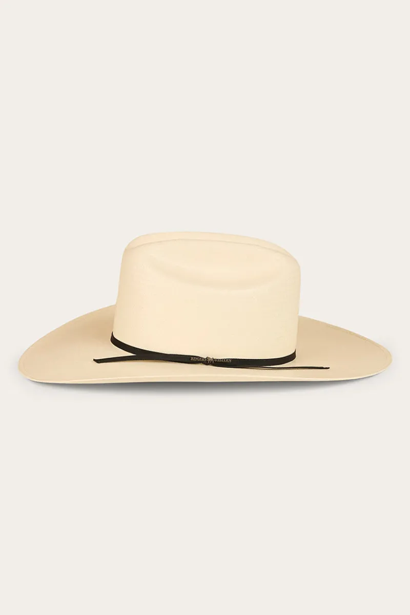 Ringers Western West Point Hat - Ivory