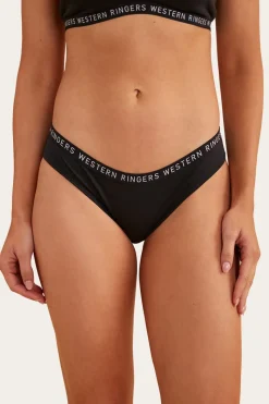 Sale Ringers Western Zara Womens Hipster Brief - Black